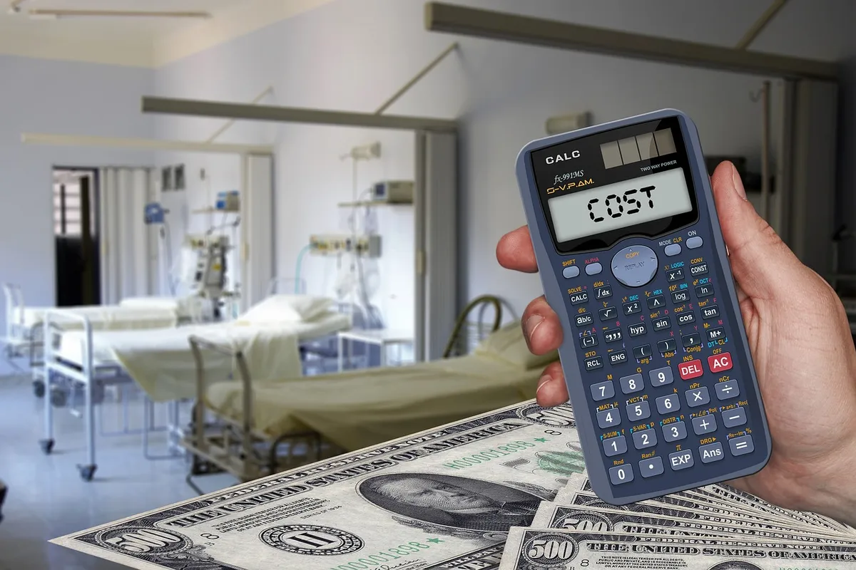 cost, calculator, euro, dollar, money, healthcare, hospital, hospital expenses, health, disease, medicine, medical expenses, cost, cost, cost, cost, cost, hospi